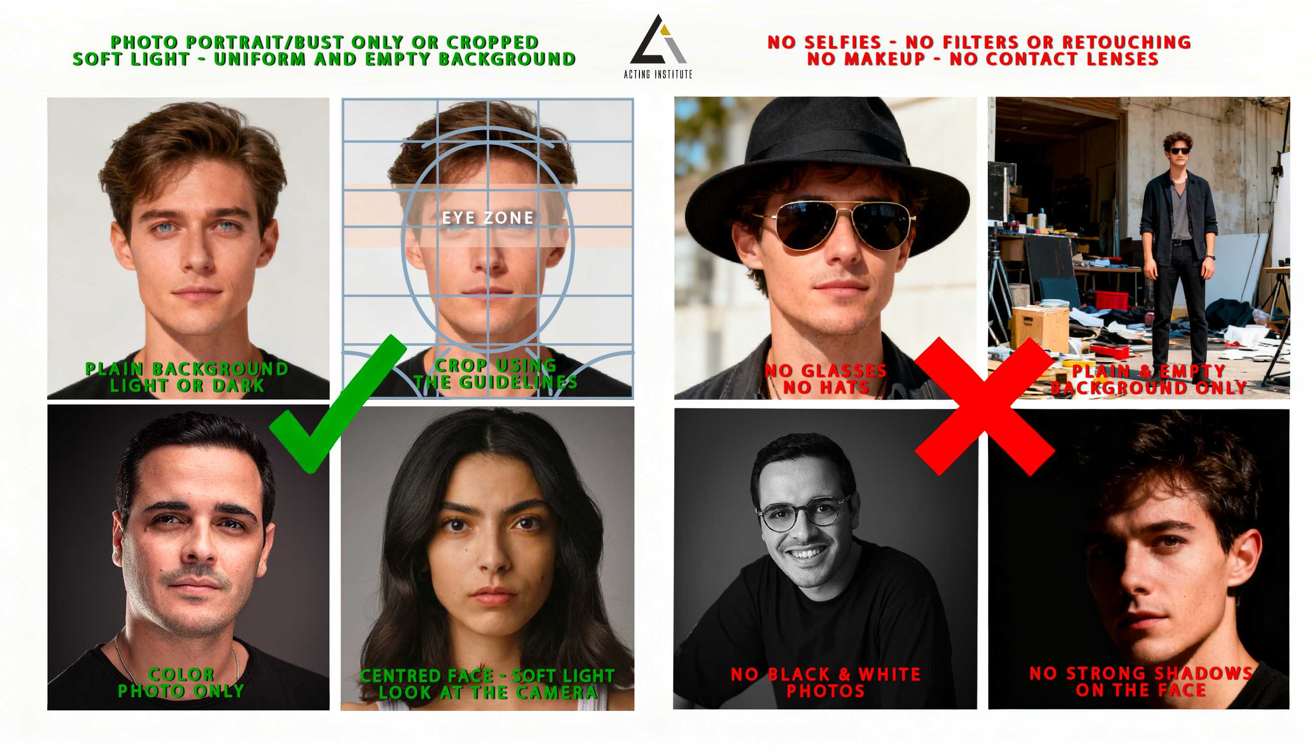 Profile photo instructions